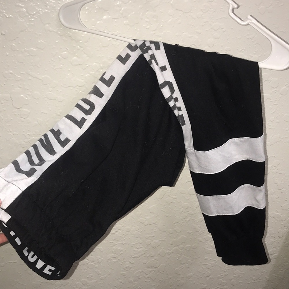 Black and White joggers